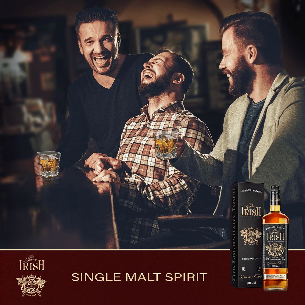 Single malt spirit - The legendary Irish friends