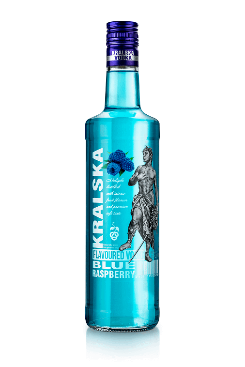 KRALSKA vodka Blue Raspberry