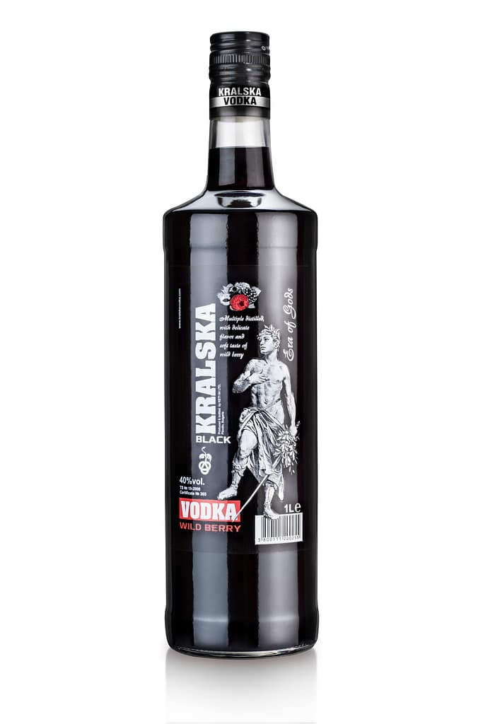 KRALSKA vodka wild berry