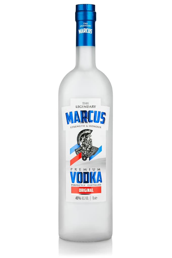 The Legendary MARCUS - Original Vodka; Best premium vodka in Bulgaria